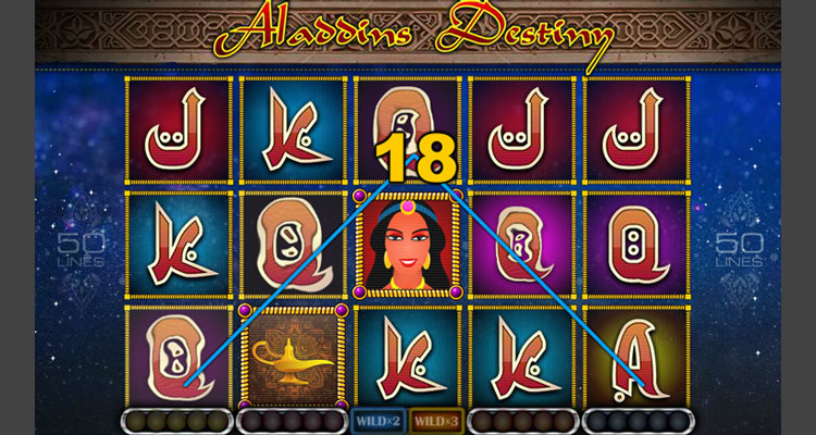In Aladdin’s Destiny, players have the chance to live in the world of Aladdin, and take riches from the wealthy and give it to yourself.1X2 Gaming software has truly outdone themselves with this slot.Basic Features.This online slot is a five reel spinning video slot, with fifty different pay lines.Players can choose the coin value that 3/5.Simav