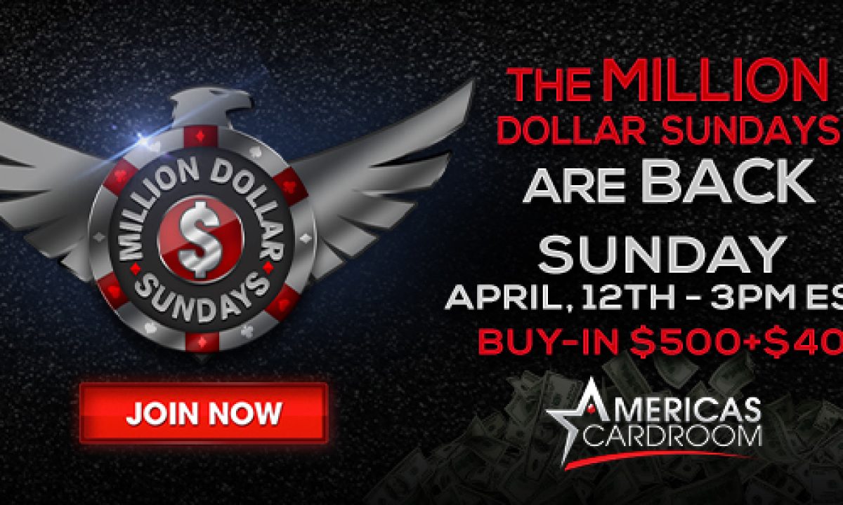 $115,000 Sunday Special in Danger of Capping at Americas Cardroom | World  Casino News