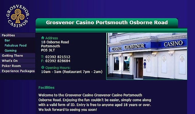 Grosvenor casino portsmouth poker tournaments