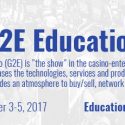 Global Gaming Expo (G2E) 2017