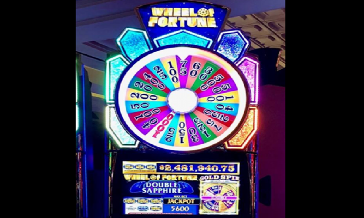 odds of winning wheel of fortune slot machines