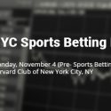 2019 NYC Sports Betting Investor Summit