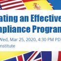 2020 Creating an Effective Compliance Program