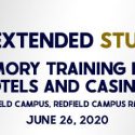2020 Memory Training for Hotels and Casinos