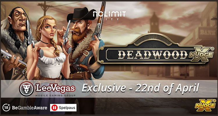 Nolimit City Announces New Deadwood udge Slot Game