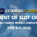 2020 Management of Slot Operations