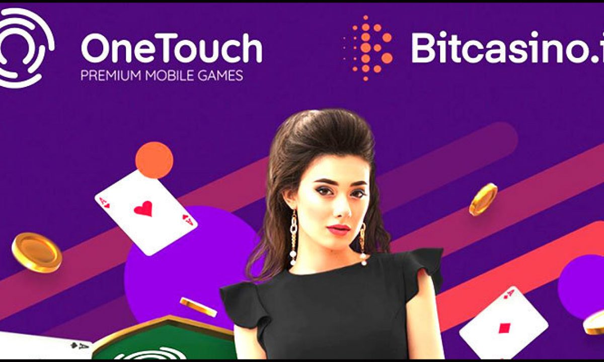 Bitcasino.io getting OneTouch Technology Limited games