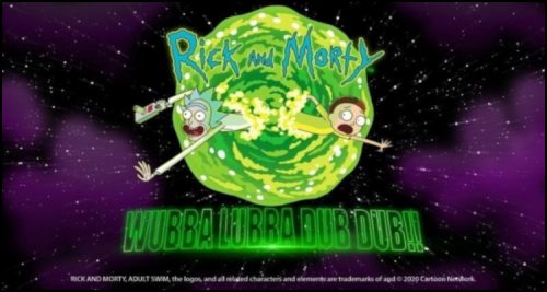 Rick and Morty Wubba Lubba Dub Dub launched by Blueprint Gaming Limited