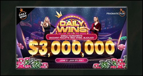 Pragmatic Play Limited launching Daily Wins prize pool promotion