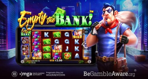 Pragmatic Play unleashes new crime-inspired video slot: Empty the Bank!