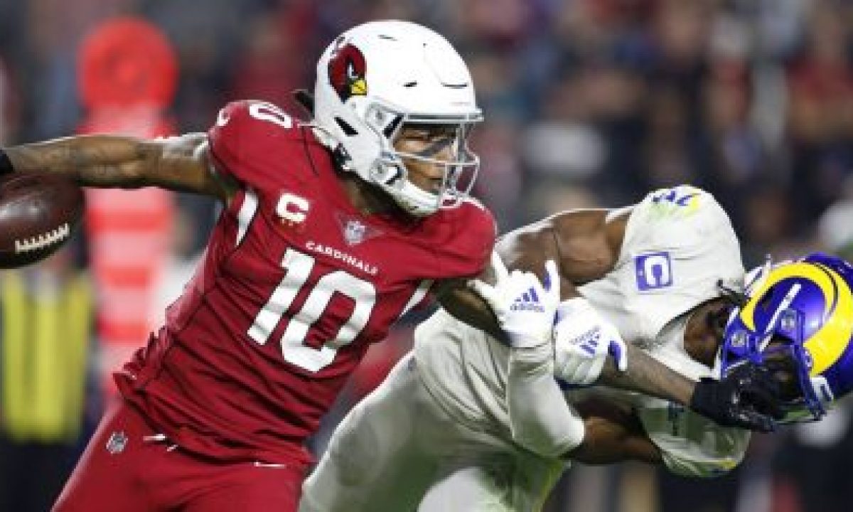 Cardinals wide receiver DeAndre Hopkins number 8 in NFL Top 100 2021