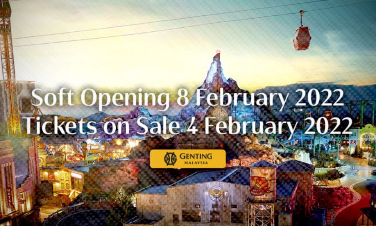 Genting theme park opening date