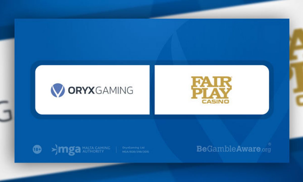 Fair Play Casino offers games from ORYX Gaming