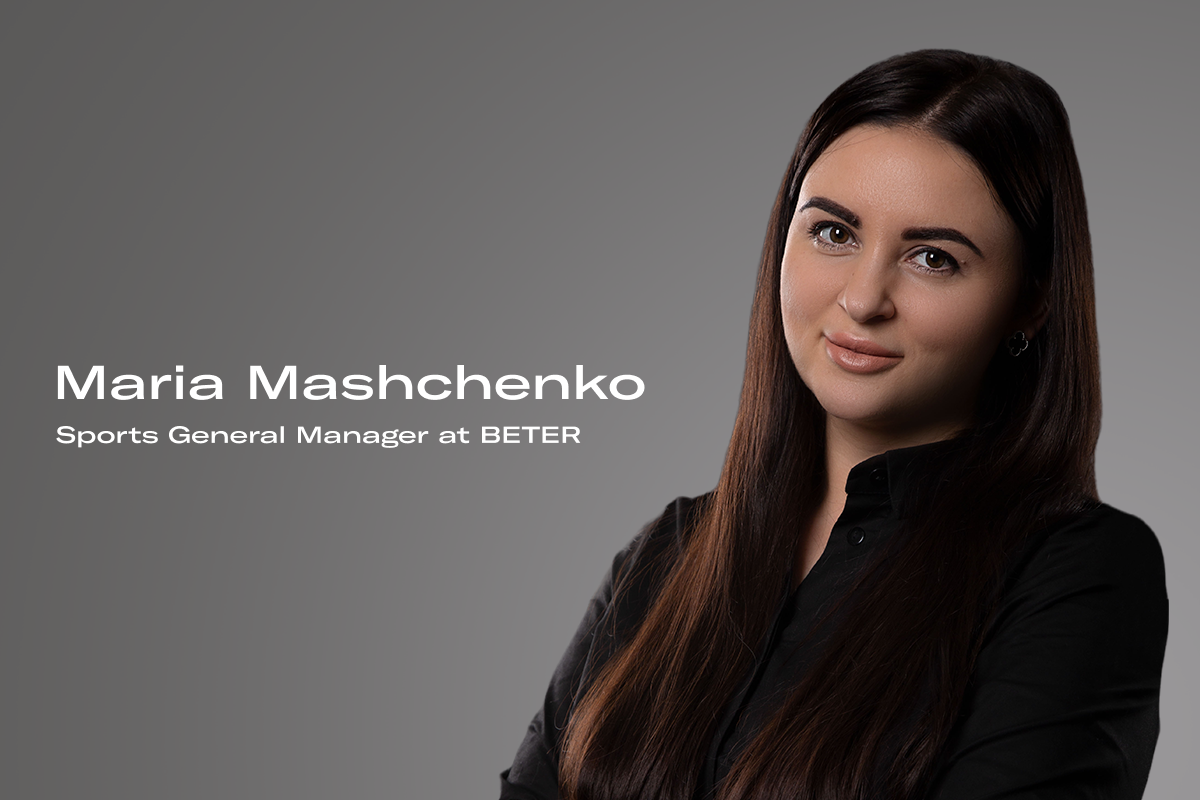 Maria Mashchenko promoted to Sports General Manager at BETER