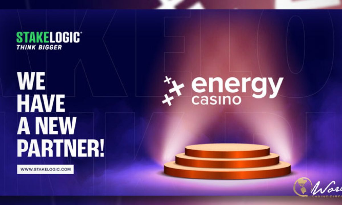 Graficzna reprezentacja Energy Casino z integracją Stakelogic
