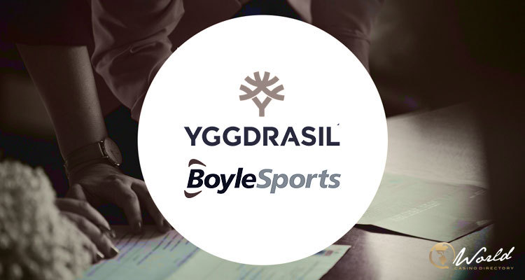 yggdrasil partners with boyle sports in major european deal
