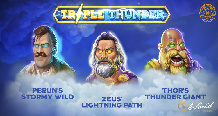 Zeus Perun and Thor shake heaven and reels in Tom Horns new release Triple Thunder