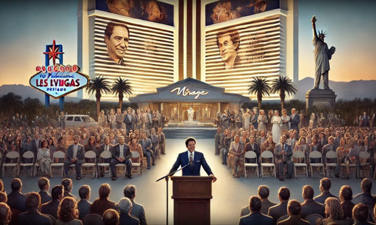 限定版The Mirage & Wynn Las Vegas Steve Wynn Pays Tribute as The Mirage Closes Its Doors