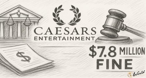 Caesars Penalized $7.8M for Years of Unchecked Activity by Bookmaker