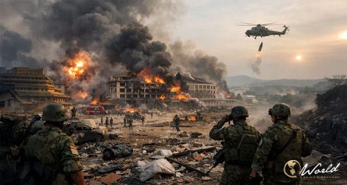 Air Strikes Hit Near Poipet as Thailand–Cambodia Clashes Grow