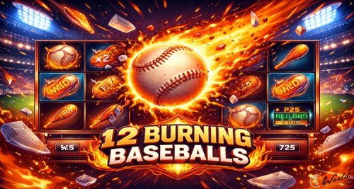 12 Burning Baseballs Slot by Print Studios Debuts With Urban Theme