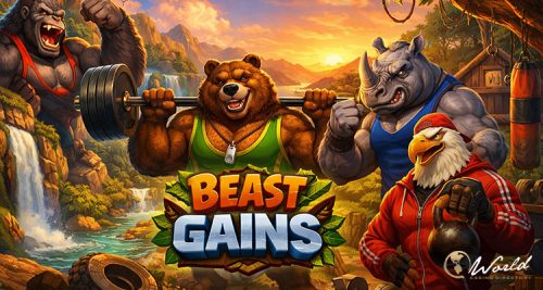 Relax Gaming and CasinoGrounds Launch Beast Gains Online Slot