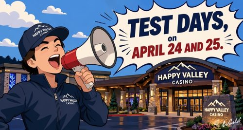 Soft Opening Planned for Happy Valley Casino in PA on April 24 & 25