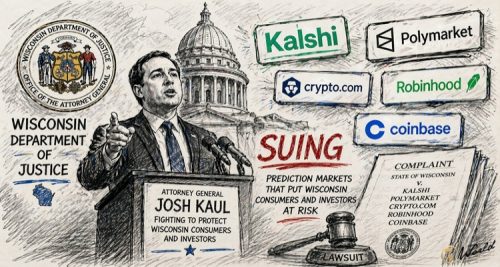 Wisconsin Files Lawsuits Over Online Prediction Markets