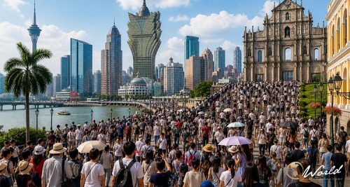 Macau Sees Record Tourist Surge During May Holiday