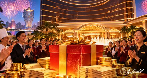 Wynn Macau Awards HK$204 Million in 20th Anniversary Shares