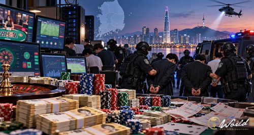 South Korea Arrests 77 in Record Illegal Gambling Bust