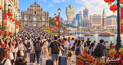 Macau Golden Week Arrivals Top 750,000 in First Four Days